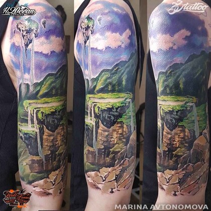 Тату эскиз #2613 Тату мастер Marina Avtonomova