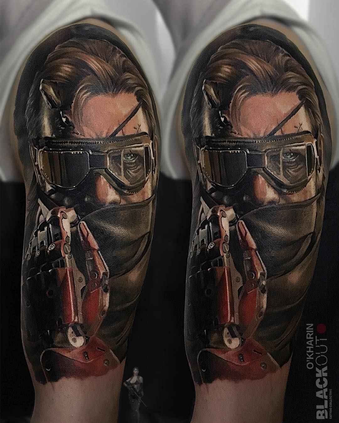 1 Gamer  Anime Tatts on Instagram Metal Gear tattoo done by  inktotalart To submit your work use the tag gamerink And dont forget to  share our page too tattoo tattoos