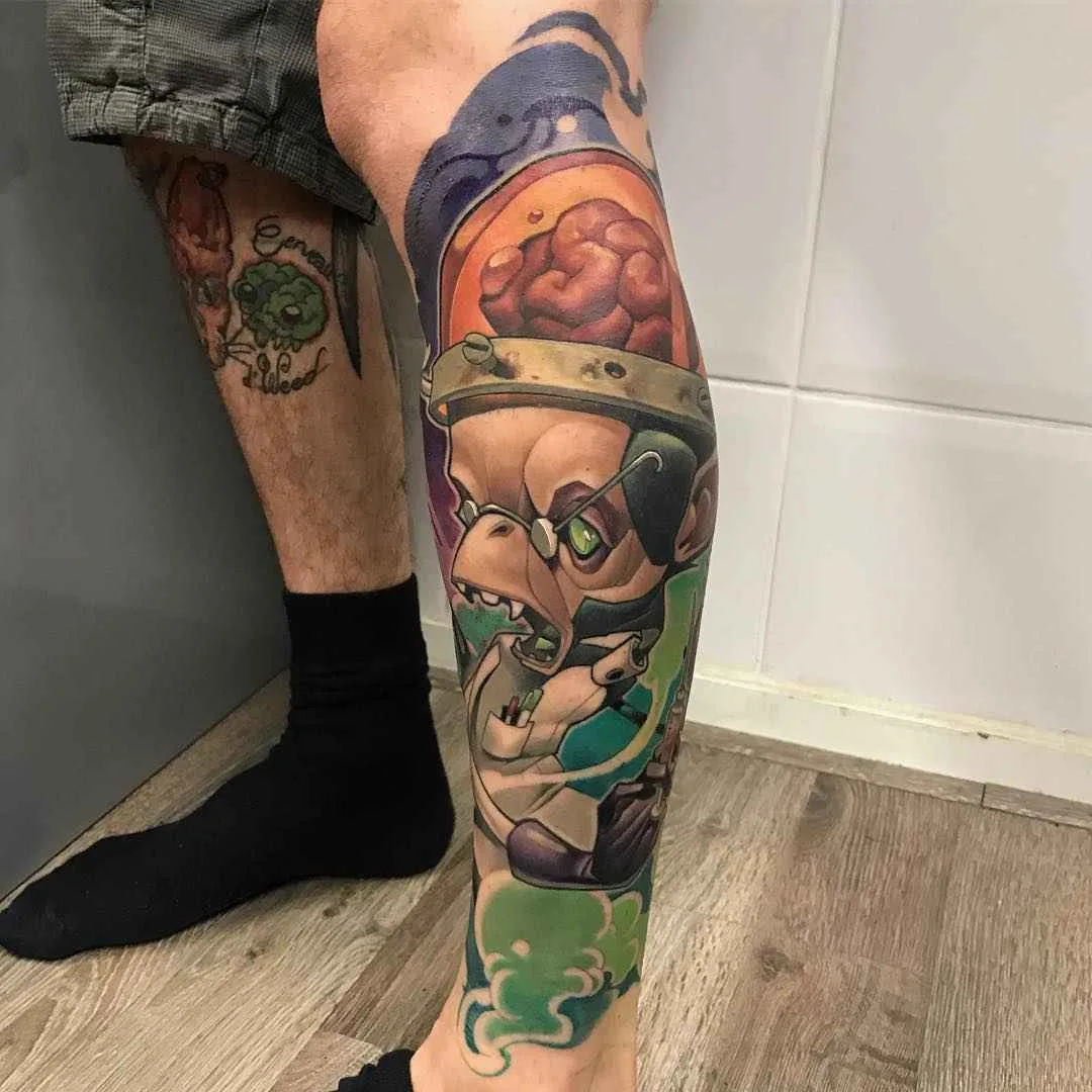 tatuaggio nuovo stile artista Jamie Ris | Тату мастер Jamie Ris ньюскул татуировки, эскизы