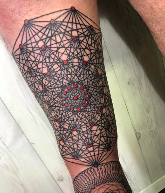 tattoo artist Nicasso ornamental graphic tattoo