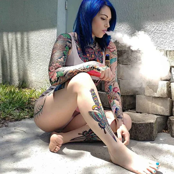 Tatuaggio #12980 | Modello di tatuaggi Pandora Blue