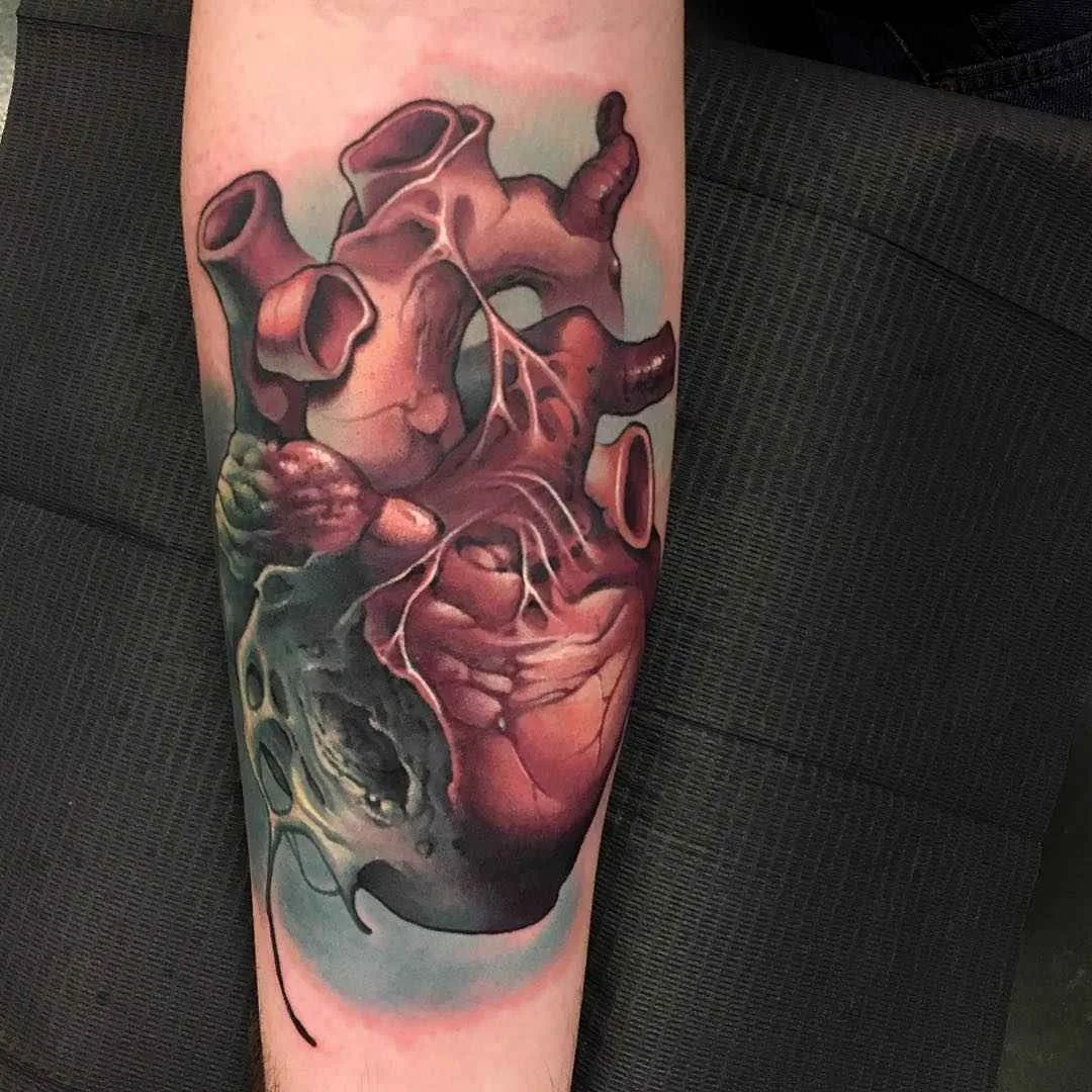 Tattoo artist Timmy B neo traditional, new school tattoo