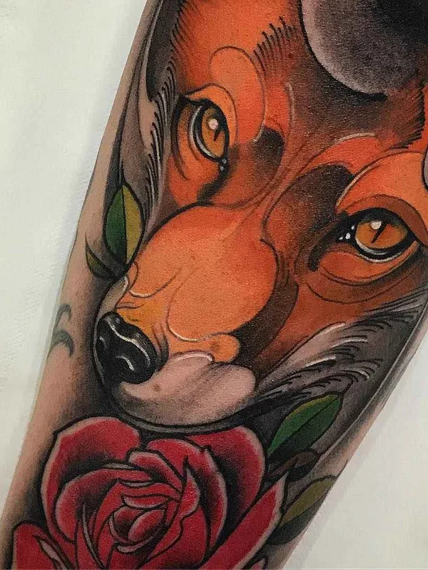 color neo traditional Tatuagem em forearm #13244 | Tatuador Jason James Smith