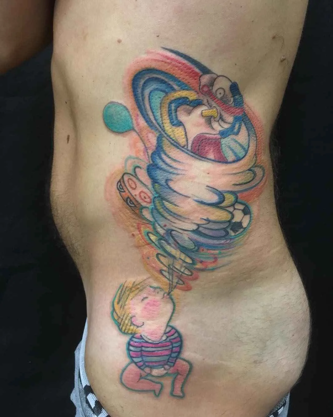 Tattoo artist Fabio Morof Moro authors style sketch tattoo