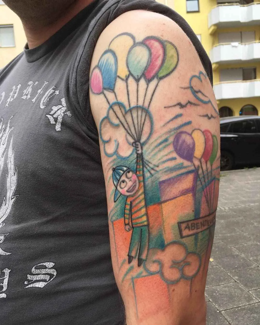 Tattoo artist Fabio Morof Moro authors style sketch tattoo