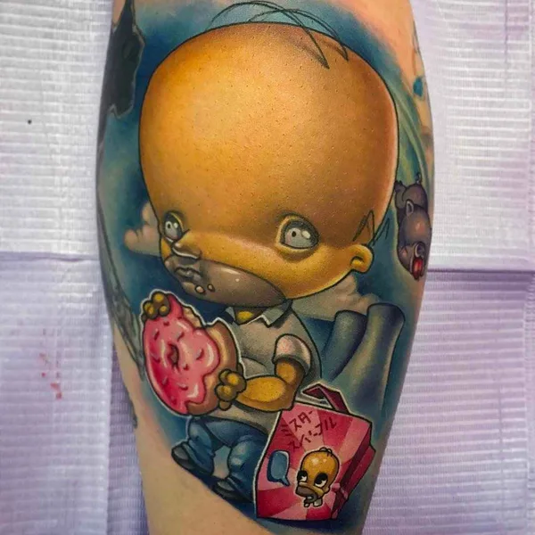 Neo Traditional tattoo by Kelly Doty