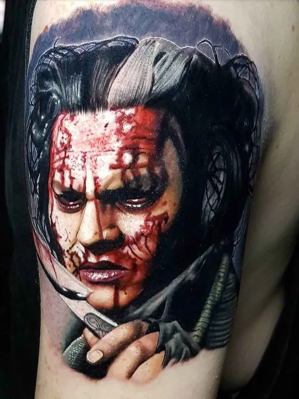 color realism tatouage sur upper arm #13461 | Artiste tatoueur Alex Wright