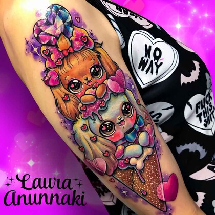 Тату эскиз # Тату мастер Laura Annunaki