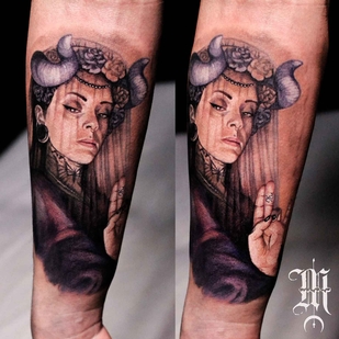 татуировка #13132 | Тату мастер Анастасия Лебедева