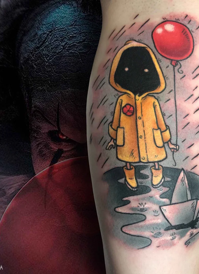 Natali Korotkova - fun new school tattoos