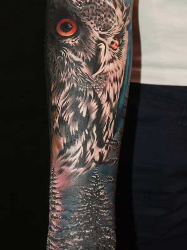 color realism 纹身 在 forearm #24674 | 纹身师 Serg Shvayko