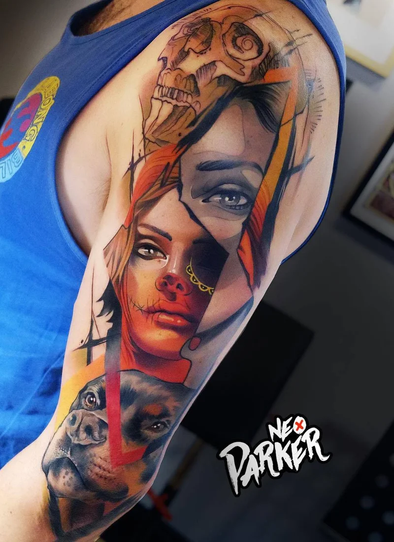 Artista di tatuaggi Neo Parker (Rober Pedragosa)