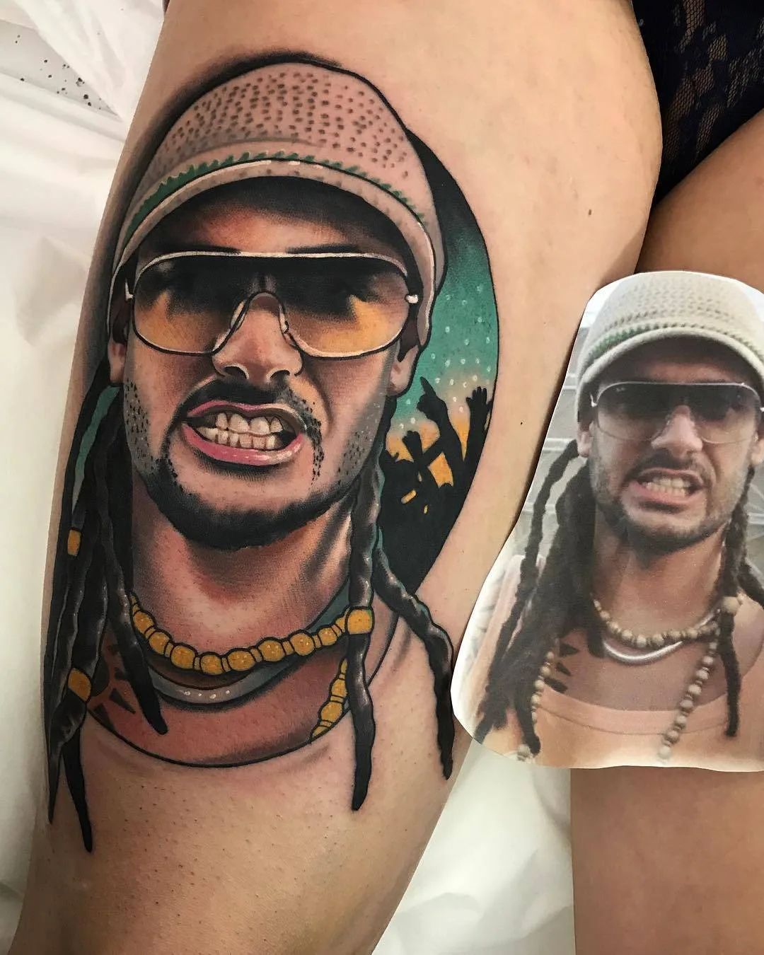 Tattoo artista Roger Mares, tattoo neo tradizionale a colori | Spagna
