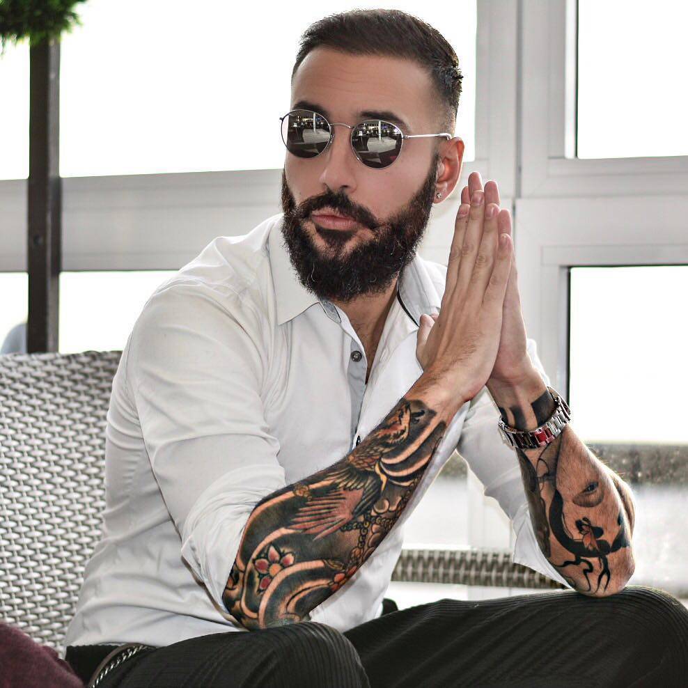 Tattoo model Luigi Lauro Italy | iNKPPL