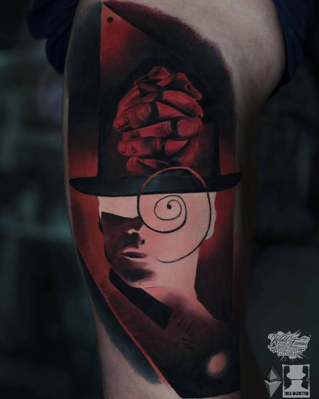 Artista di tatuaggi Darek Dokt&oacute;r Ink-Ognito, tatuaggi a colori e nero e grigio realistici surrealisti | Polonia