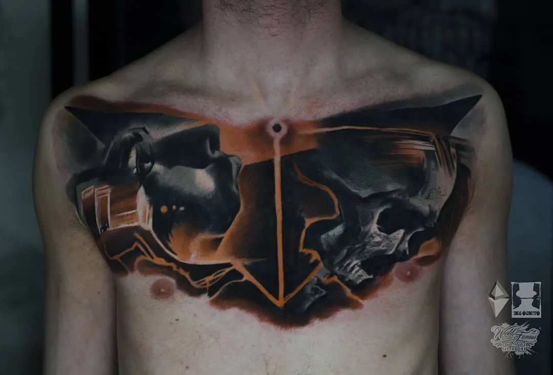Artista di tatuaggi Darek Dokt&oacute;r Ink-Ognito, tatuaggi a colori e nero e grigio realistici surrealisti | Polonia