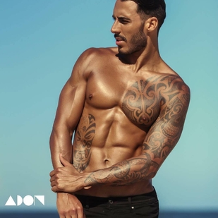 🔥 Горячие фото, портфолио модели  #24547 Тату модель Paulo Philippe