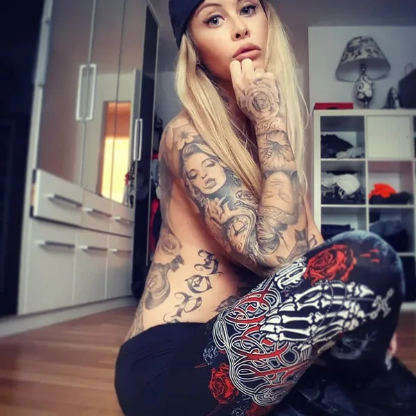 татуировка #25343 | Тату Модель Christina