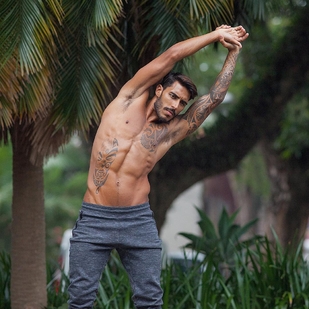 🔥 Горячие фото, портфолио модели  #24551 Тату модель Paulo Philippe