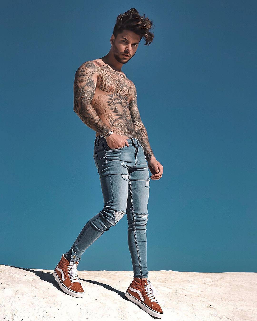 Tattoo model Gonçalo Olivier | Lisboa, Portugal | iNKPPL