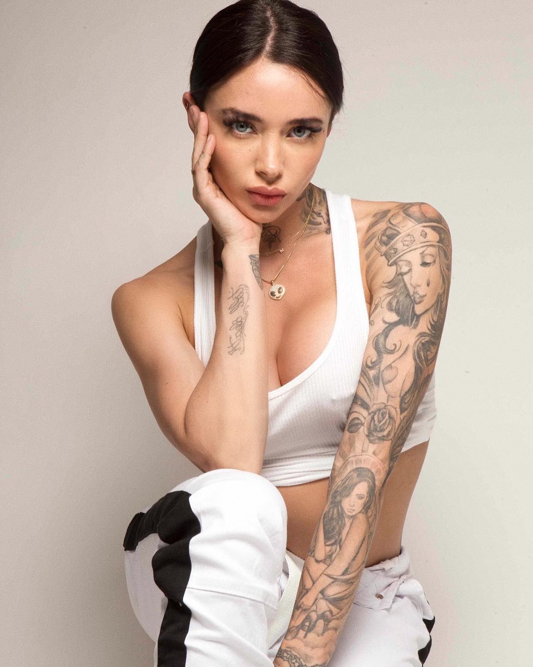 Tattoo model Mercedes Edison United Kingdom | iNKPPL