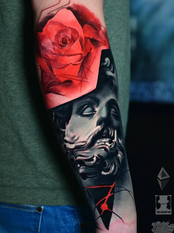 color realism Tatuaggio su forearm #24963 | Tatuatore Darek Doktór Ink-Ognito