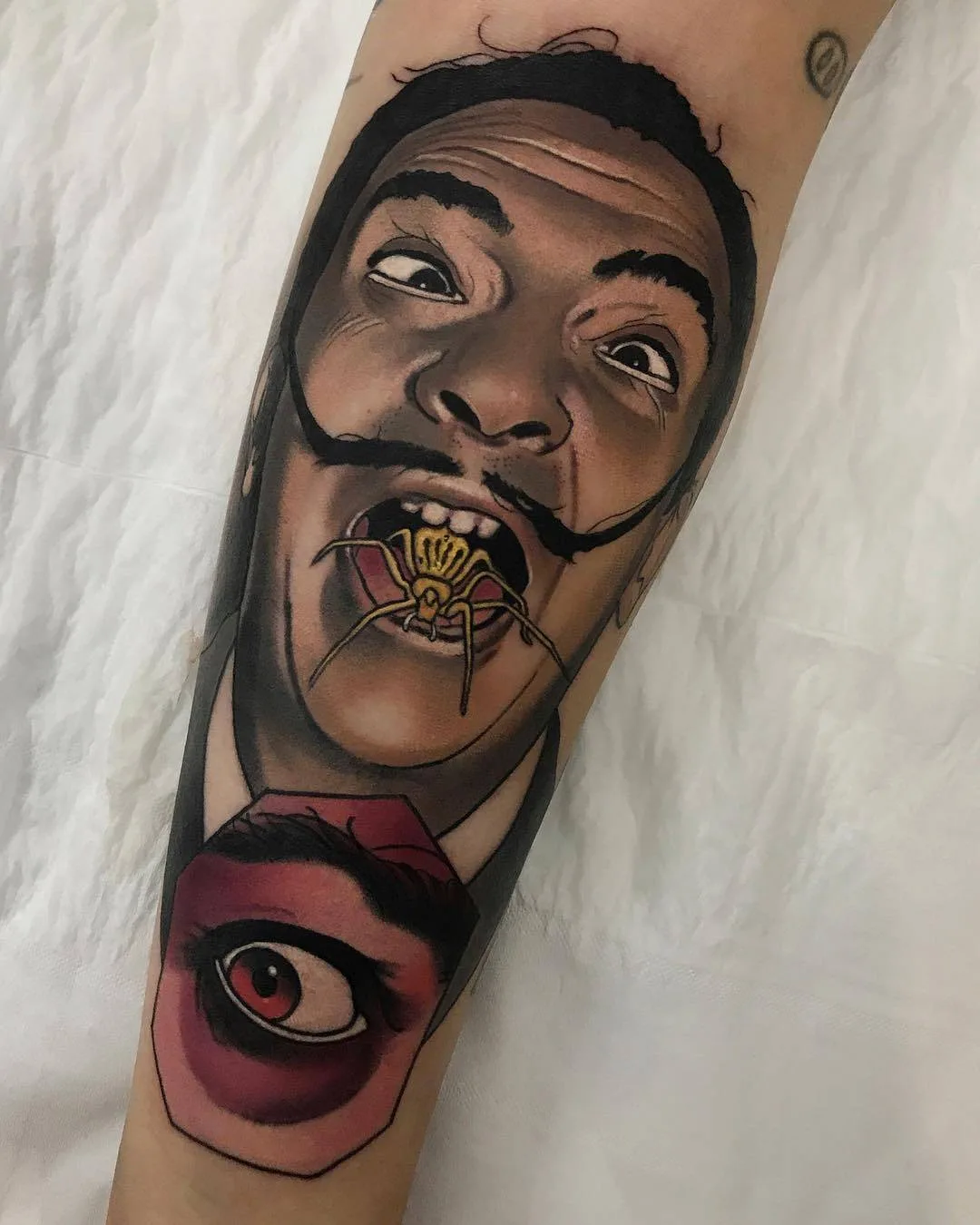 Tattoo artista Roger Mares, tattoo neo tradizionale a colori | Spagna