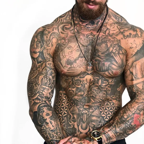 tattoo #25484 | Tattoo Model Chris Fleming