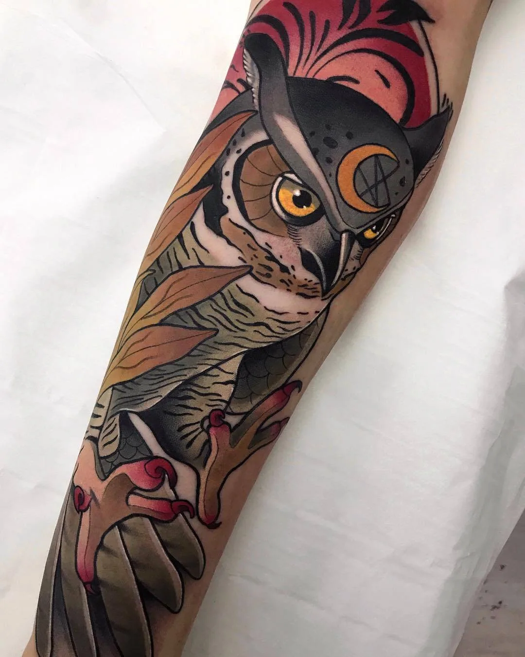 Tattoo artista Roger Mares, tattoo neo tradizionale a colori | Spagna