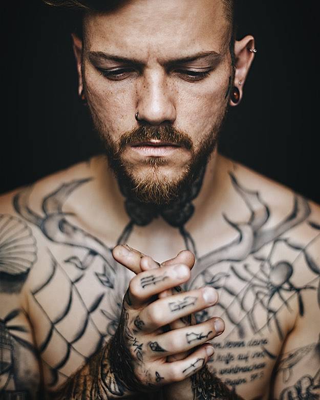 Tattoo model Stefan Kaerger | Bremen, Germany | iNKPPL