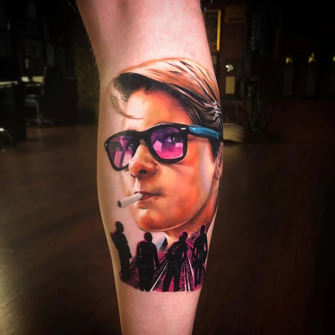 Tattoo artist Kirsten Pettitt, color realistic portrait tattoo | United Kingdom