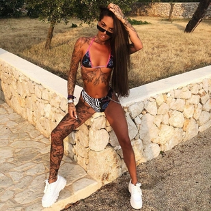 🔥 Горячие фото, портфолио модели  #25207 Тату модель Victoria Blendell