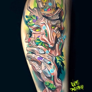 татуировка #24818 | Тату мастер Neo Parker (Rober Pedragosa)