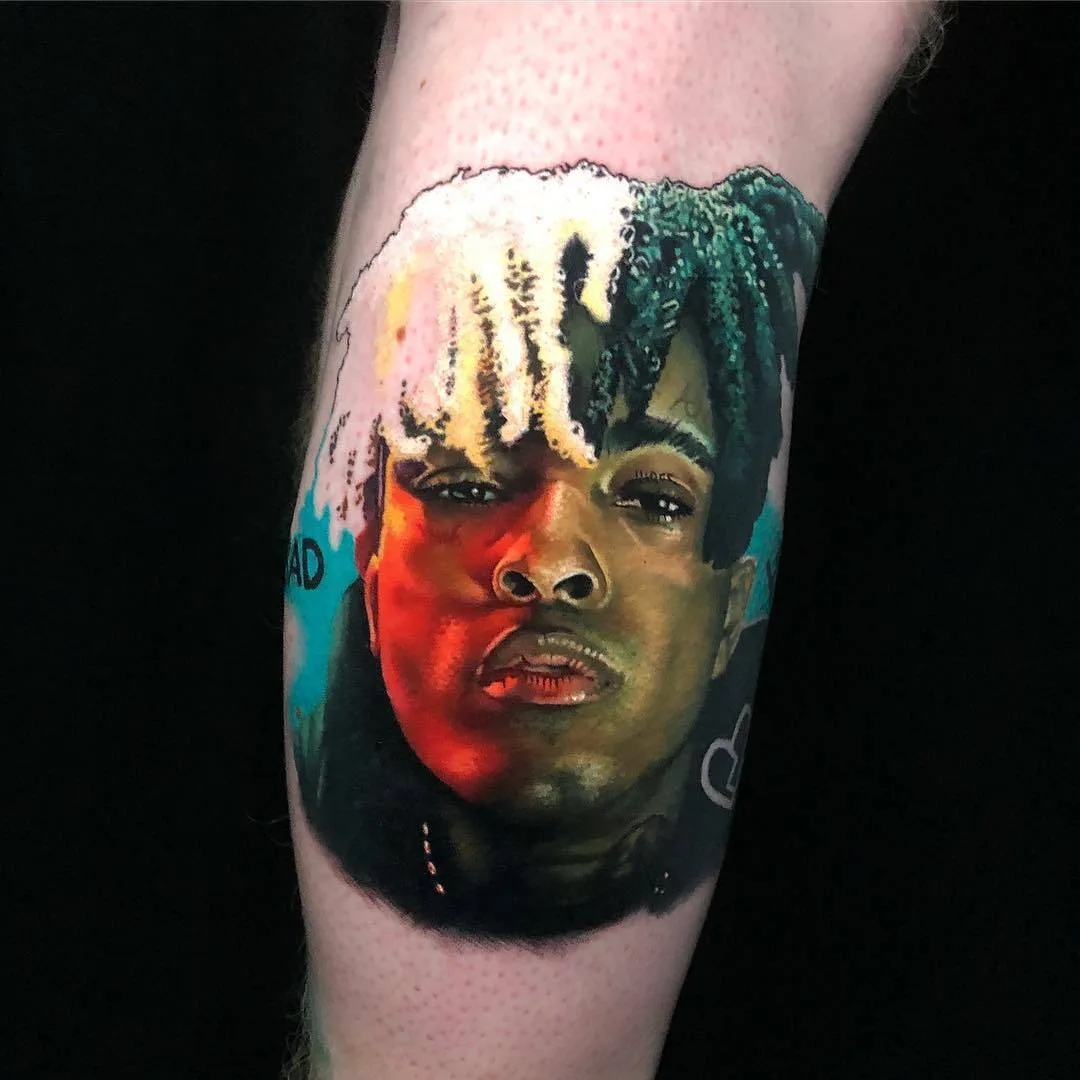 Tattoo artist Kirsten Pettitt, color realistic portrait tattoo | United Kingdom