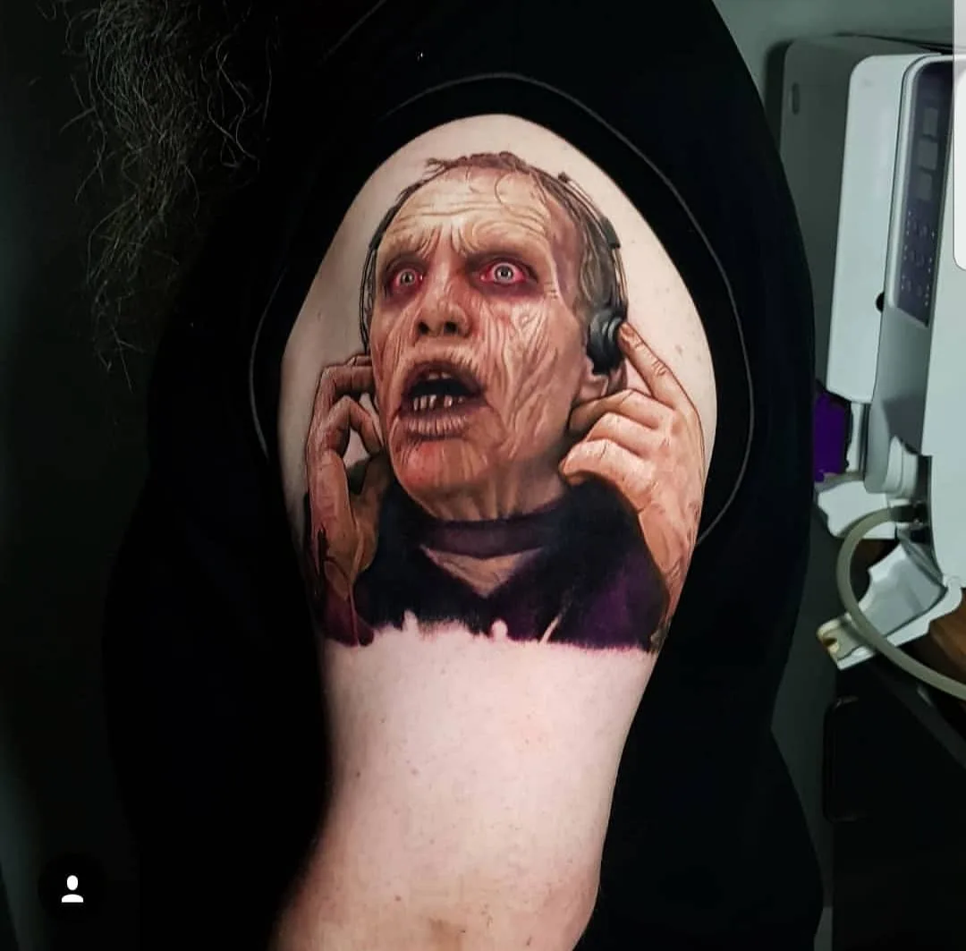 Artista de tatuagem Amy Edwards, retrato colorido realista de tatuagem | Reino Unido, Sutton Coldfield