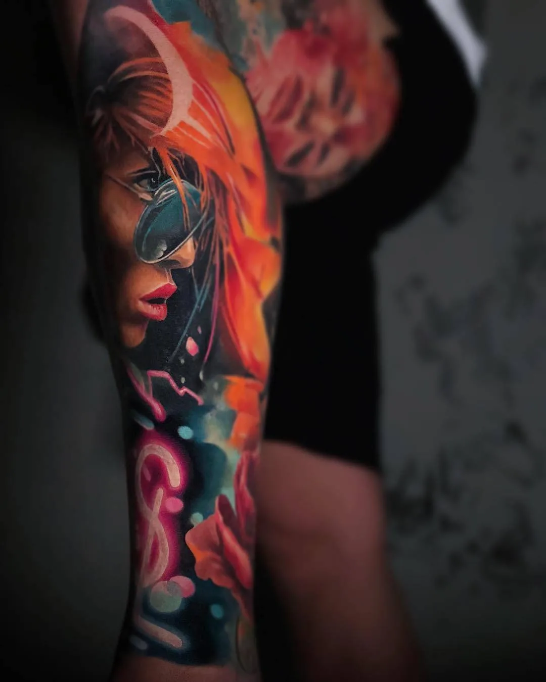 Tattoo artist Igor Mitrenga, authors style color realistic tattoo, illustration, portrait, surrealism | Czech Republic