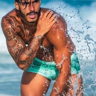 🔥 Горячие фото, портфолио модели  #24558 Тату модель Paulo Philippe