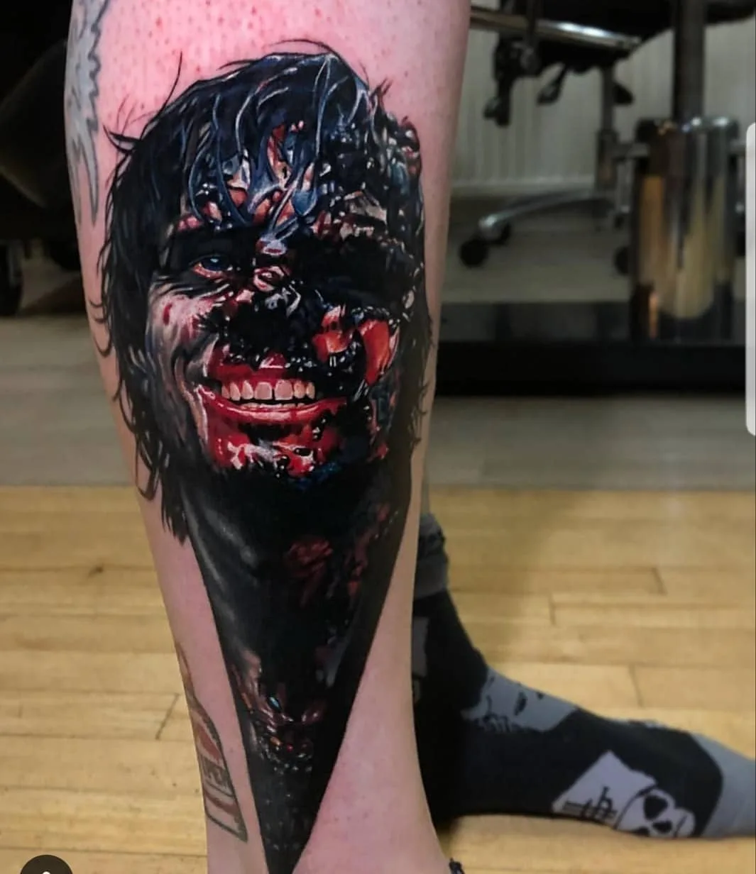 Artista de tatuagem Amy Edwards, retrato colorido realista de tatuagem | Reino Unido, Sutton Coldfield