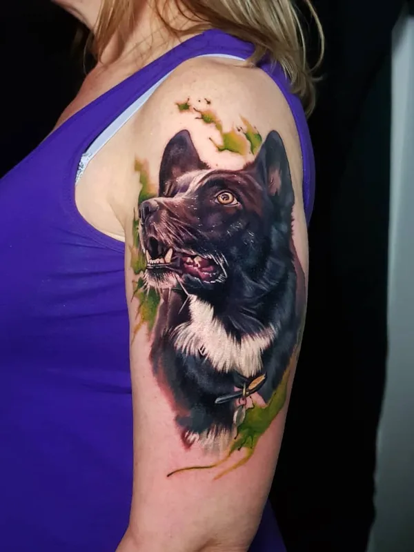 female color realism Tatuaggio su upper arm #25454 | Tatuatore Amy Edwards