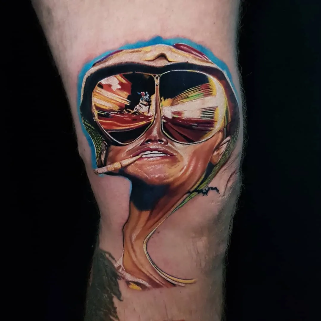 Artista de tatuagem Amy Edwards, retrato colorido realista de tatuagem | Reino Unido, Sutton Coldfield