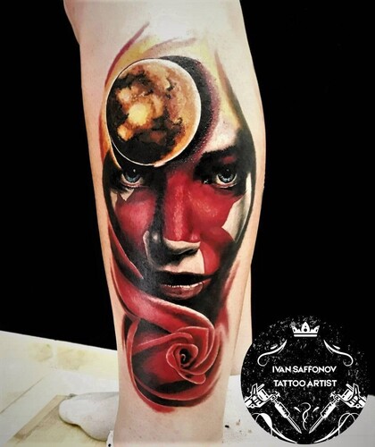 Тату эскиз #24206 Тату мастер Иван Сафонов
