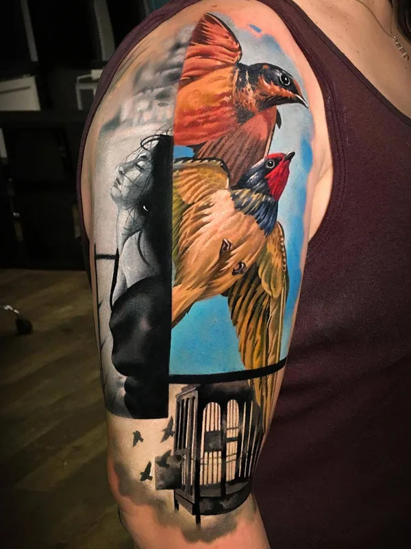female color realism 타투 부위 upper arm #32485 | 타투이스트 Emanuel Oliveira