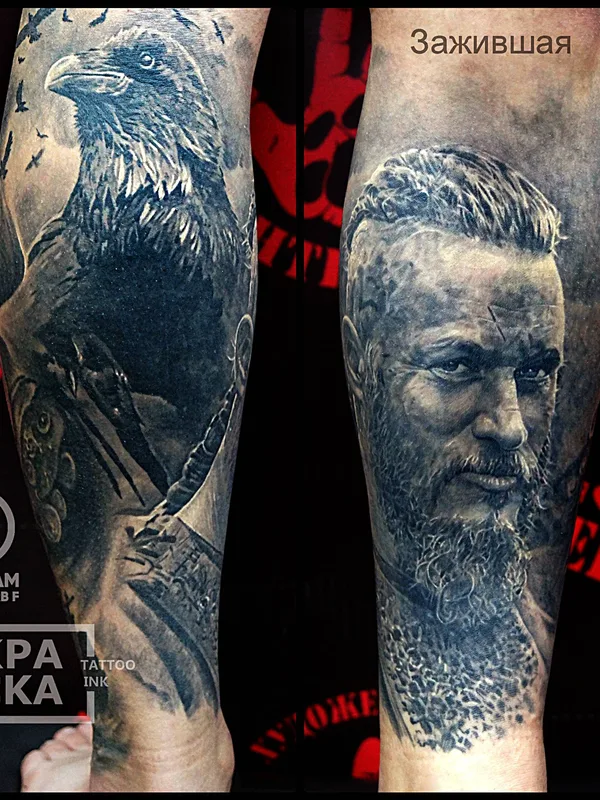 纹身 #32568 | 纹身师 Владимир ПАНТЕРА Королев