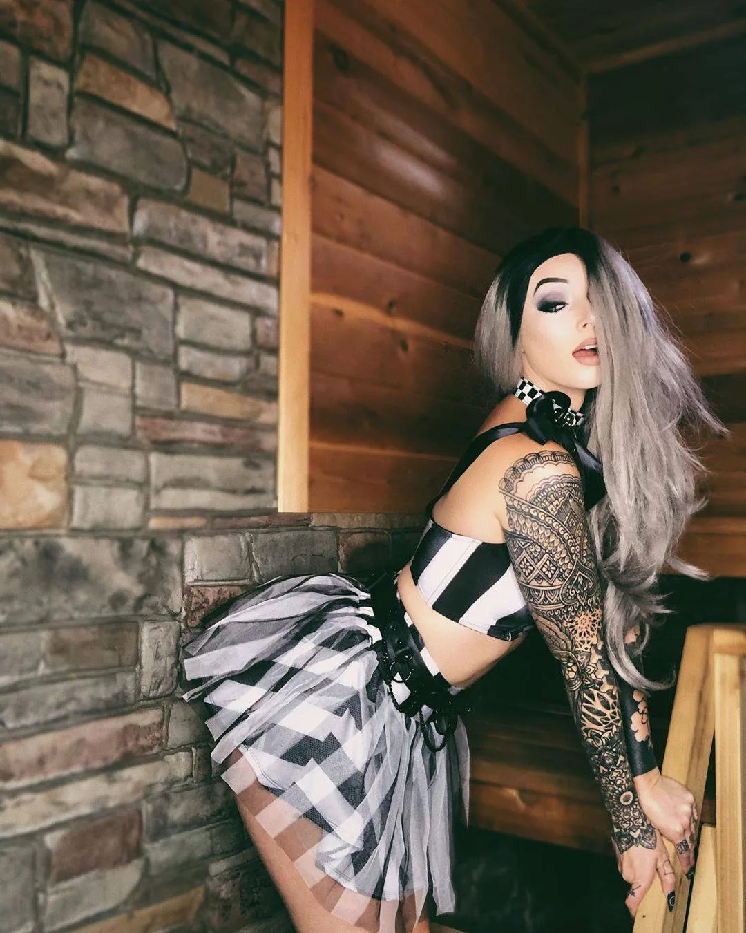 Tattoo model Melissa, alternative photo model, girl with tattoo | LA, United States