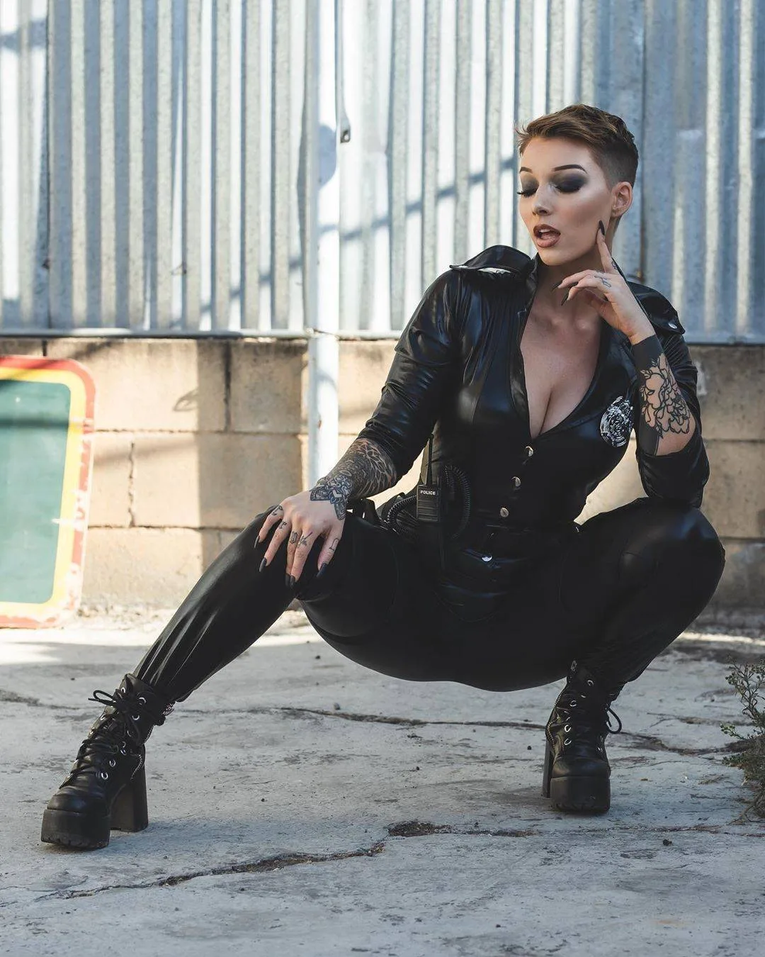 Tattoo model Melissa, alternative photo model, girl with tattoo | LA, United States