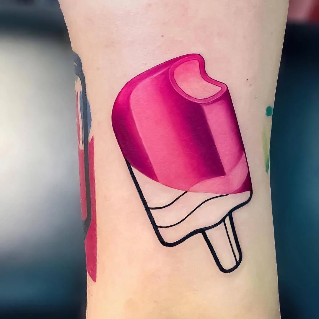 Tattoo artist Vincent Zattera, color author's new school, MEXOMEXO tattoo | Italy