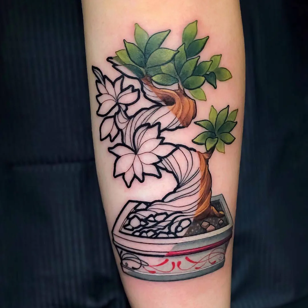 Tattoo artist Vincent Zattera, color author's new school, MEXOMEXO tattoo | Italy