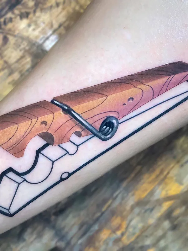 color realism 纹身 在 forearm #32659 | 纹身师 Vincent Zattera