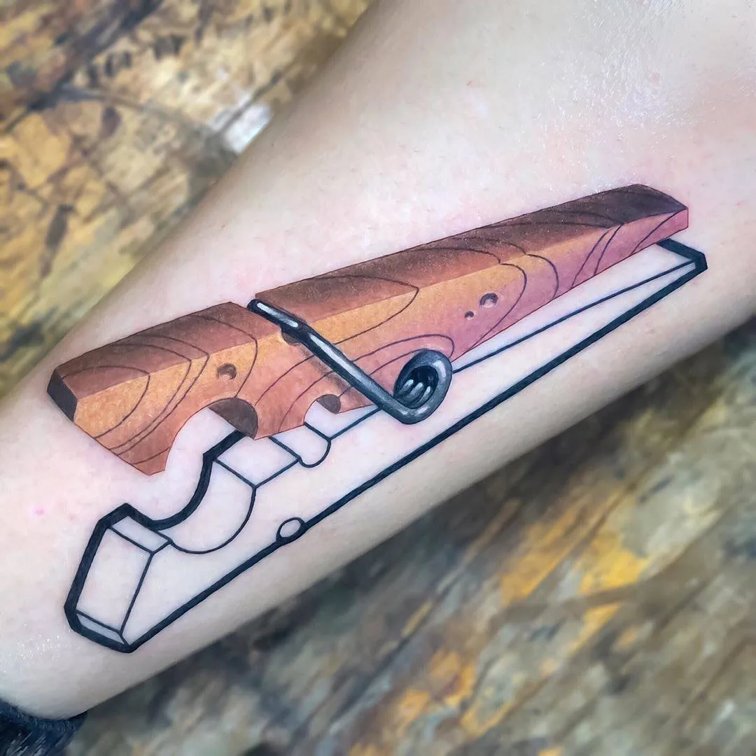 Tattoo artist Vincent Zattera, color author's new school, MEXOMEXO tattoo | Italy