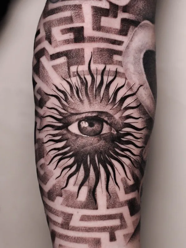 black and grey black and grey татуировка на forearm #37455 | Тату мастер Анна Чернова